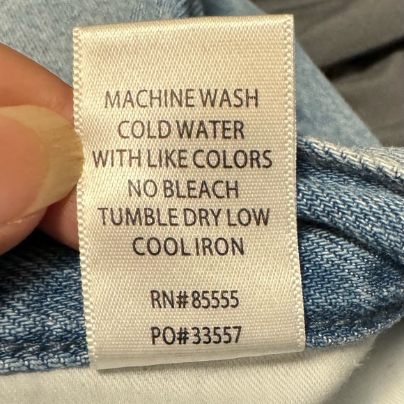 Pistola Raye Maxi skirt size 28 frayed edge - Picture 6 of 13